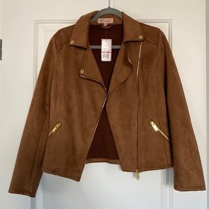 NWT Philosophy Faux Leather Jacket